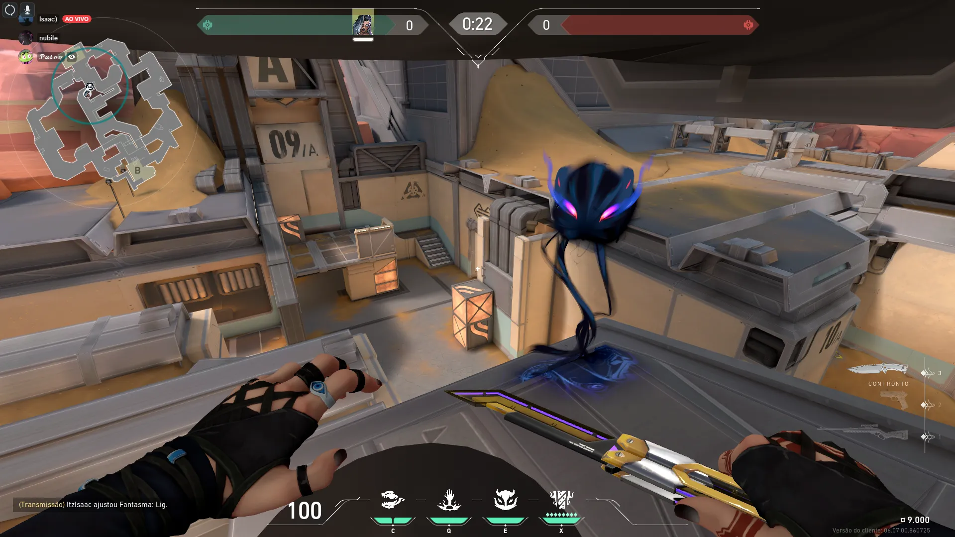 Fade Haunt on Fracture Defense Mid — step 4 of 4: Result