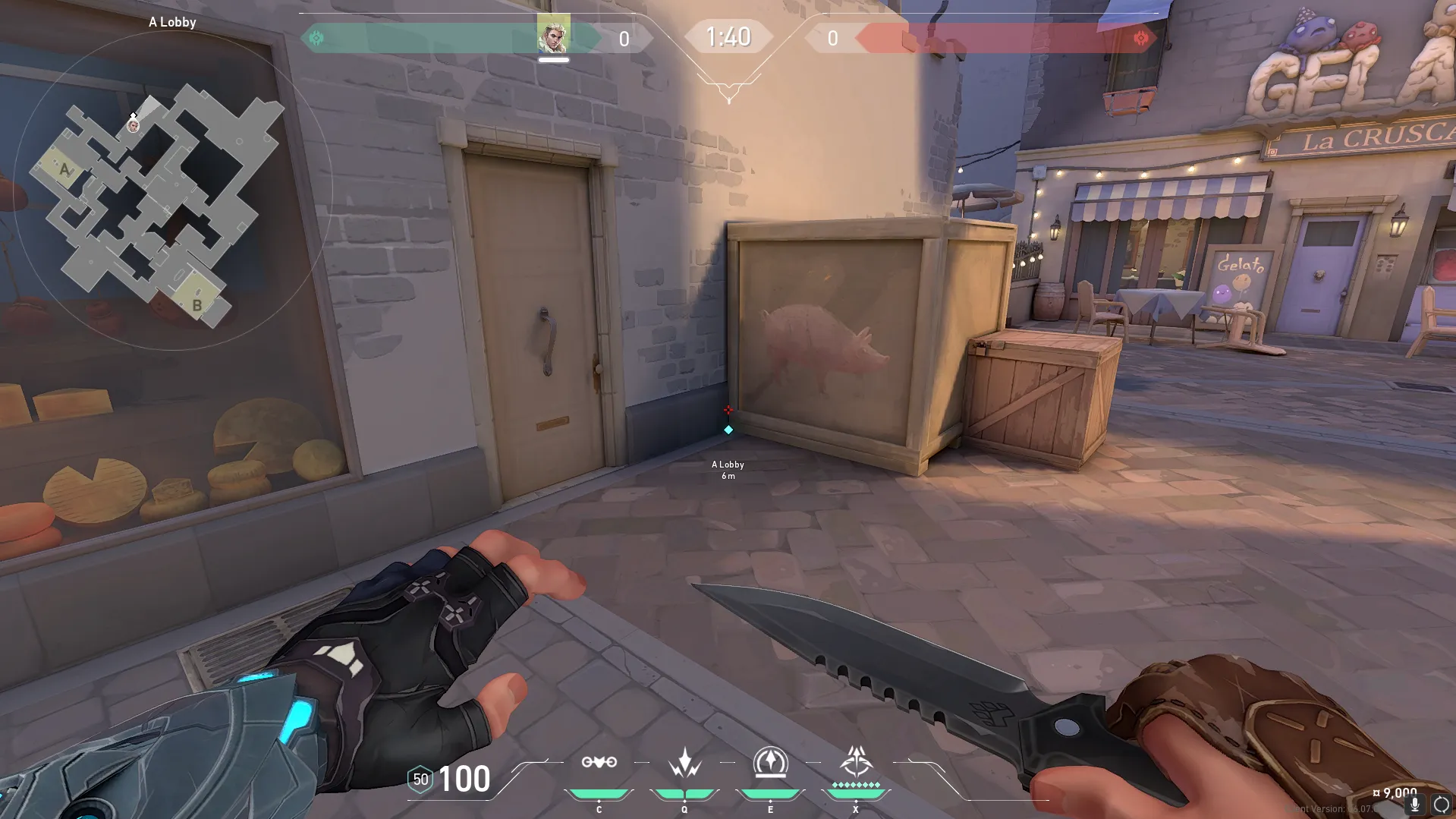 A Lobby to A Site — Sova lineup on Ascent