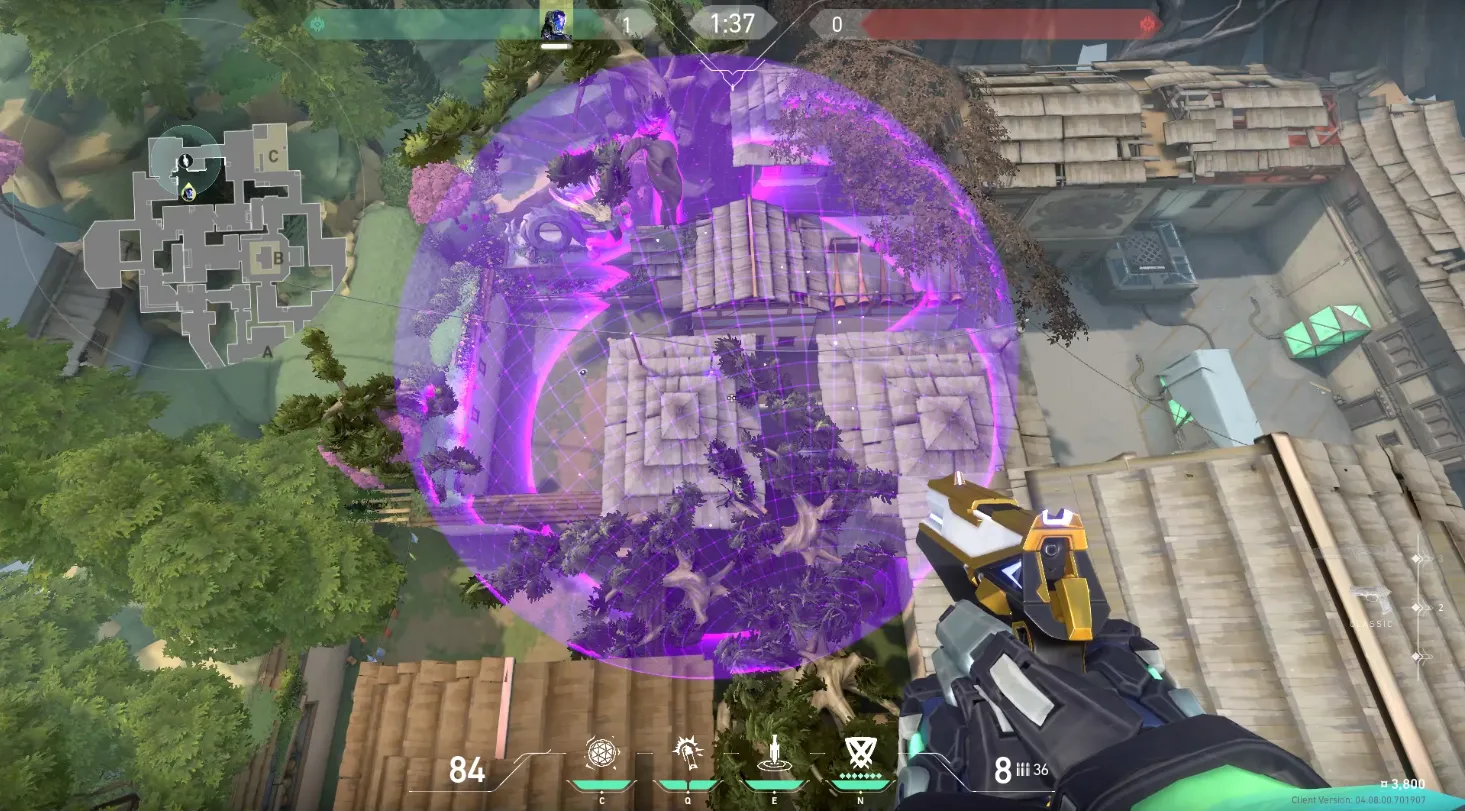 KAY/O Zero_Point on Haven Defense Site C — step 3 of 3: Result