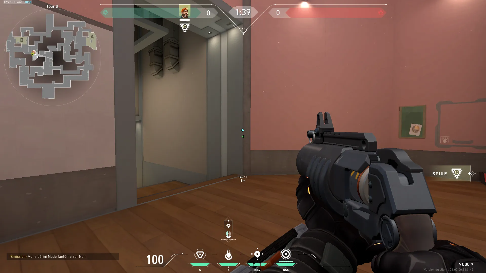 Brimstone Incendiary on Split Defense Site B — step 1 of 3: Position — where to stand