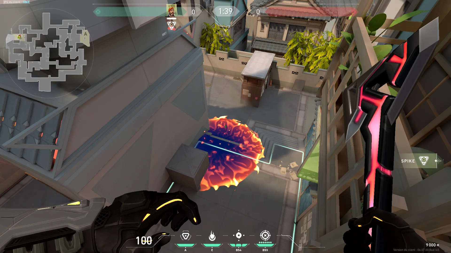Brimstone Incendiary on Split Defense Site B — step 3 of 3: Result
