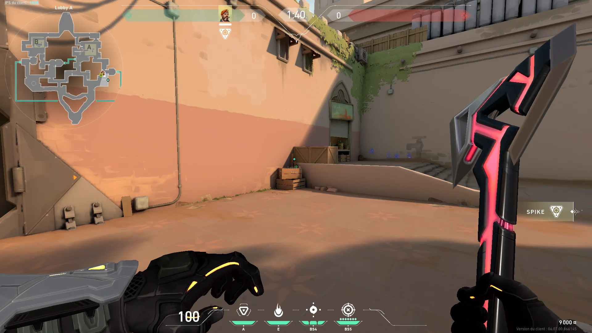 Brimstone Incendiary on Bind Attack Site A — step 1 of 3: Position — where to stand