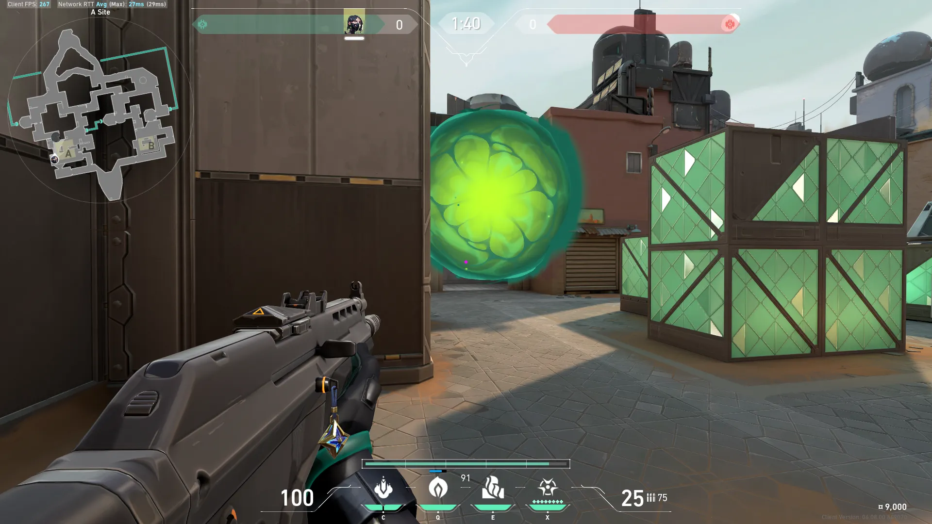 Viper Poison Cloud on Bind Defense Site A — step 4 of 4: Result