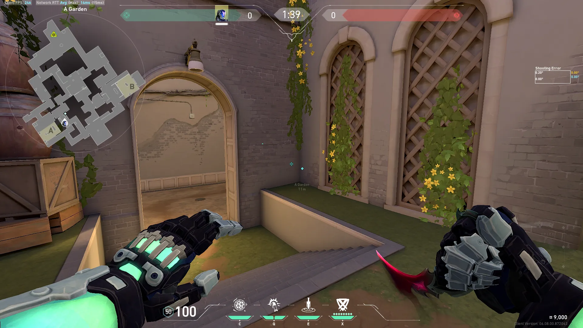 KAY/O Frag_Ment on Ascent Defense Site A — step 1 of 3: Position — where to stand