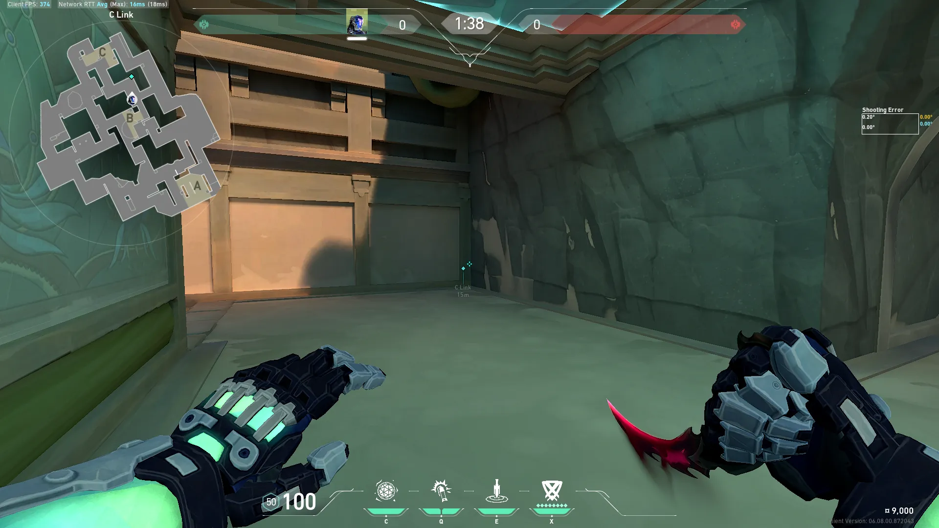 KAY/O Flash_Drive on Lotus Defense Site C — step 1 of 3: Position — where to stand