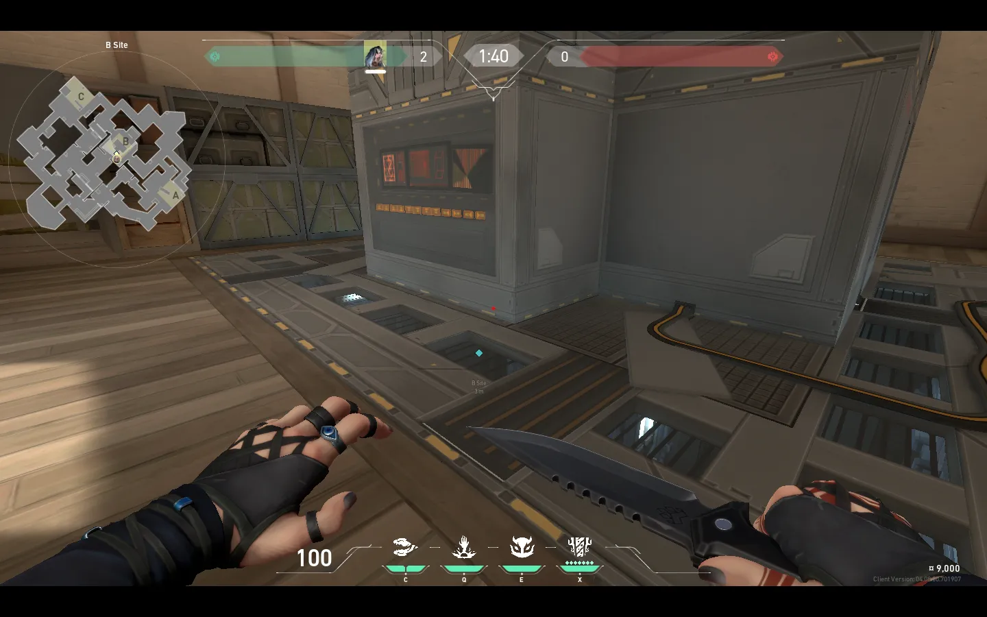 Fade Haunt on Haven Defense Mid — step 1 of 3: Position — where to stand