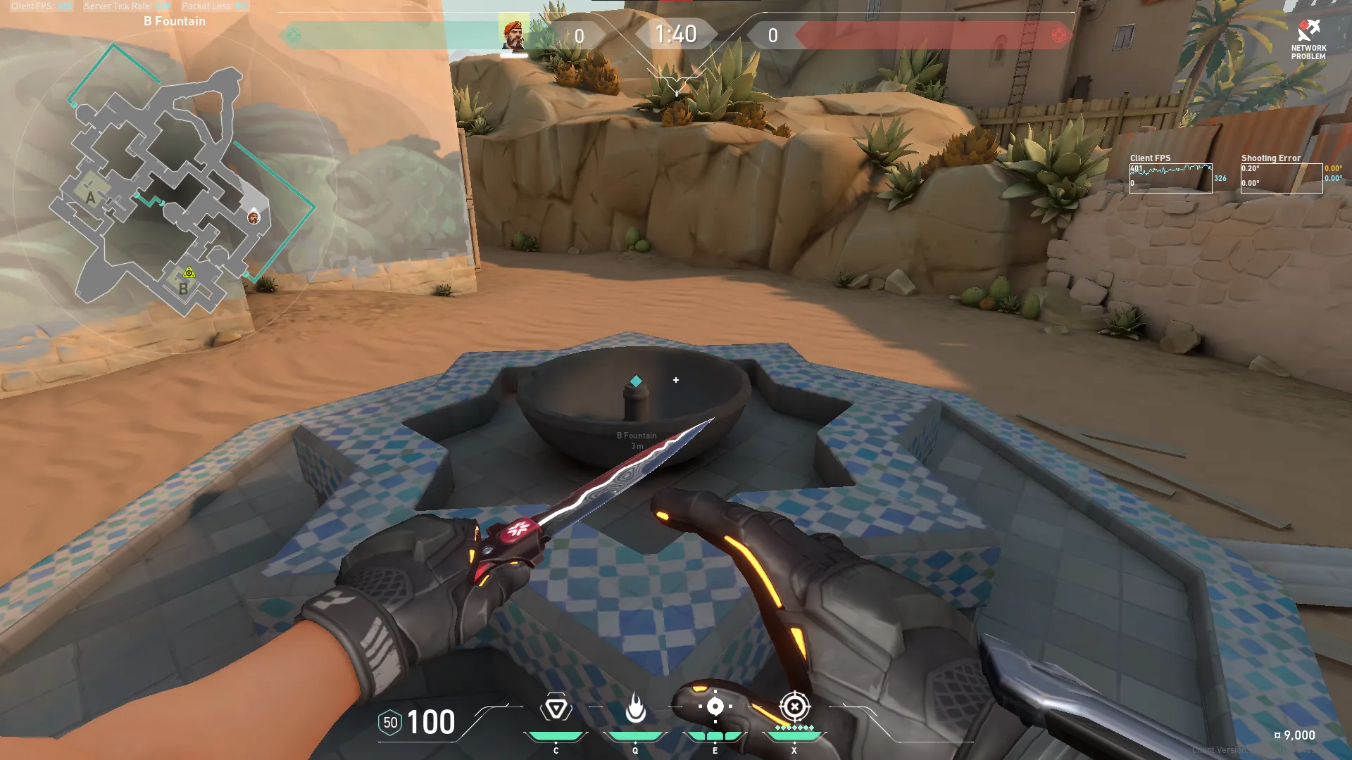 Brimstone Incendiary on Bind Attack Site B — step 1 of 5: Position — where to stand