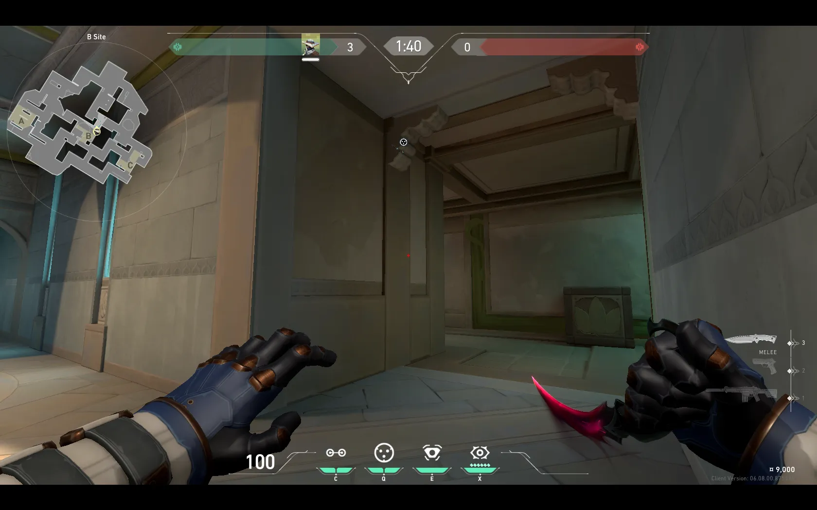 Cypher Cyber Cage on Lotus Defense Site B — step 3 of 4: Aim — line up the shot