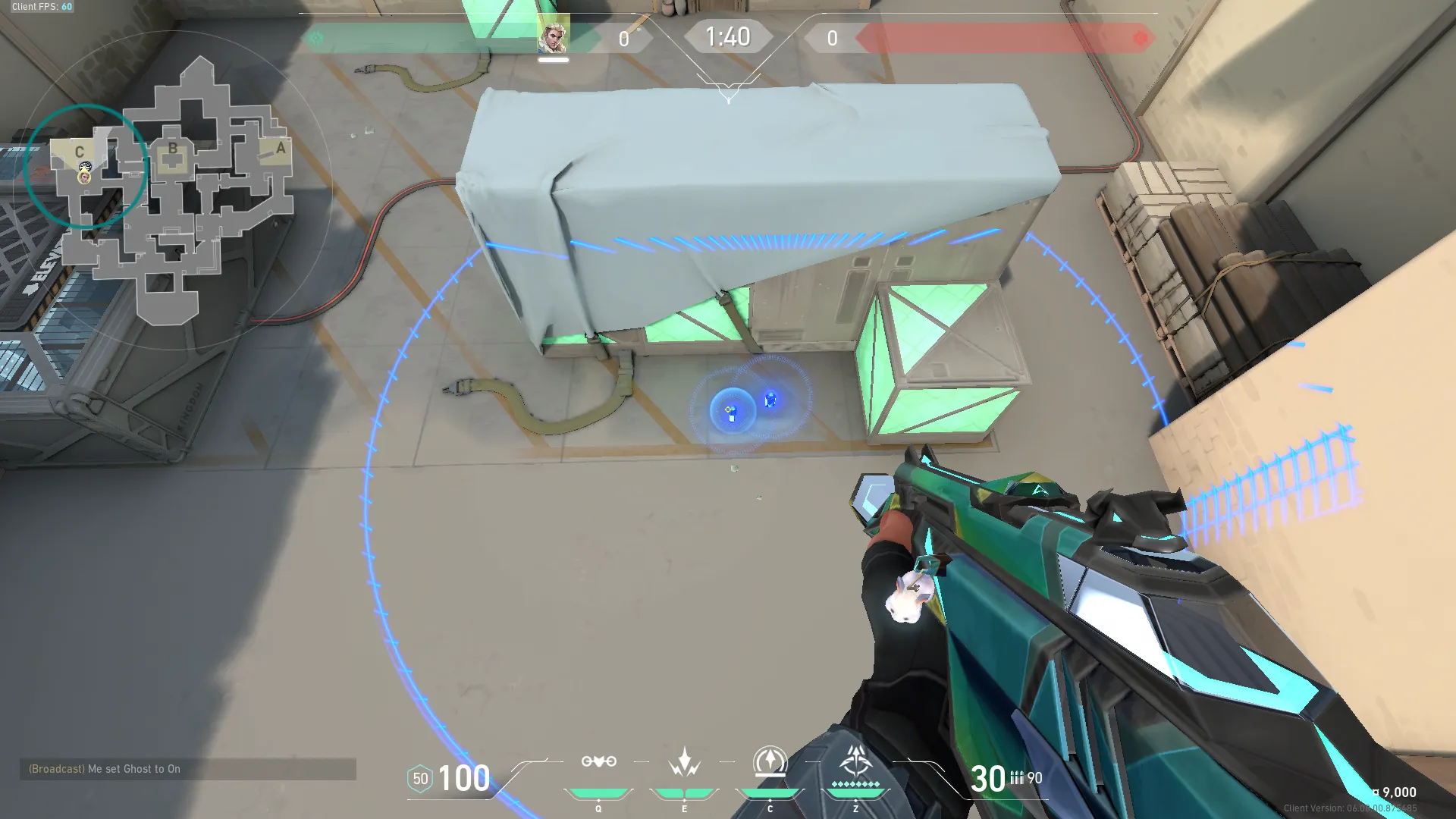 Sova Shock Bolt on Haven Defense Site C — step 5 of 5: Result