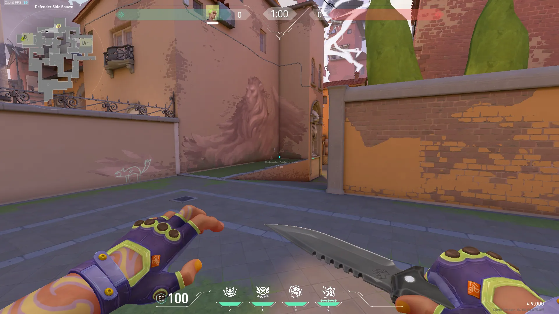 Gekko Mosh Pit on Ascent Defense Site B — step 1 of 6: Position — where to stand