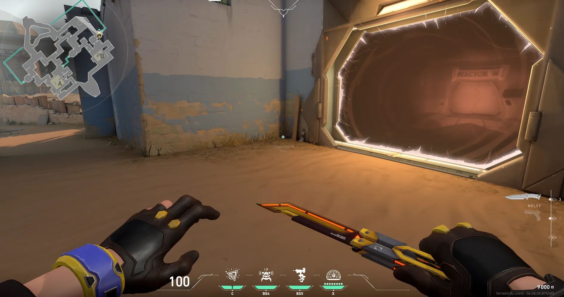 Killjoy Nanoswarm on Bind Attack Site B — step 1 of 3: Position — where to stand