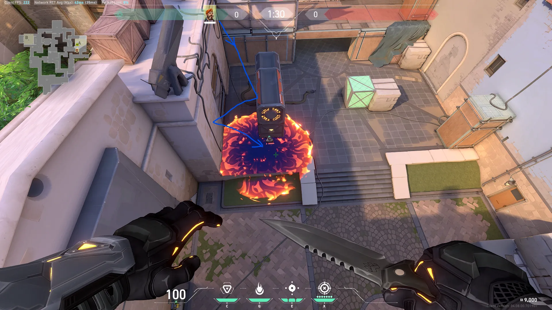 Brimstone Incendiary on Ascent Defense Site A — step 3 of 3: Result