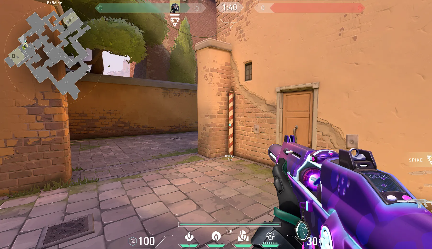Viper Poison Cloud on Ascent Defense Site B — step 1 of 3: Position — where to stand