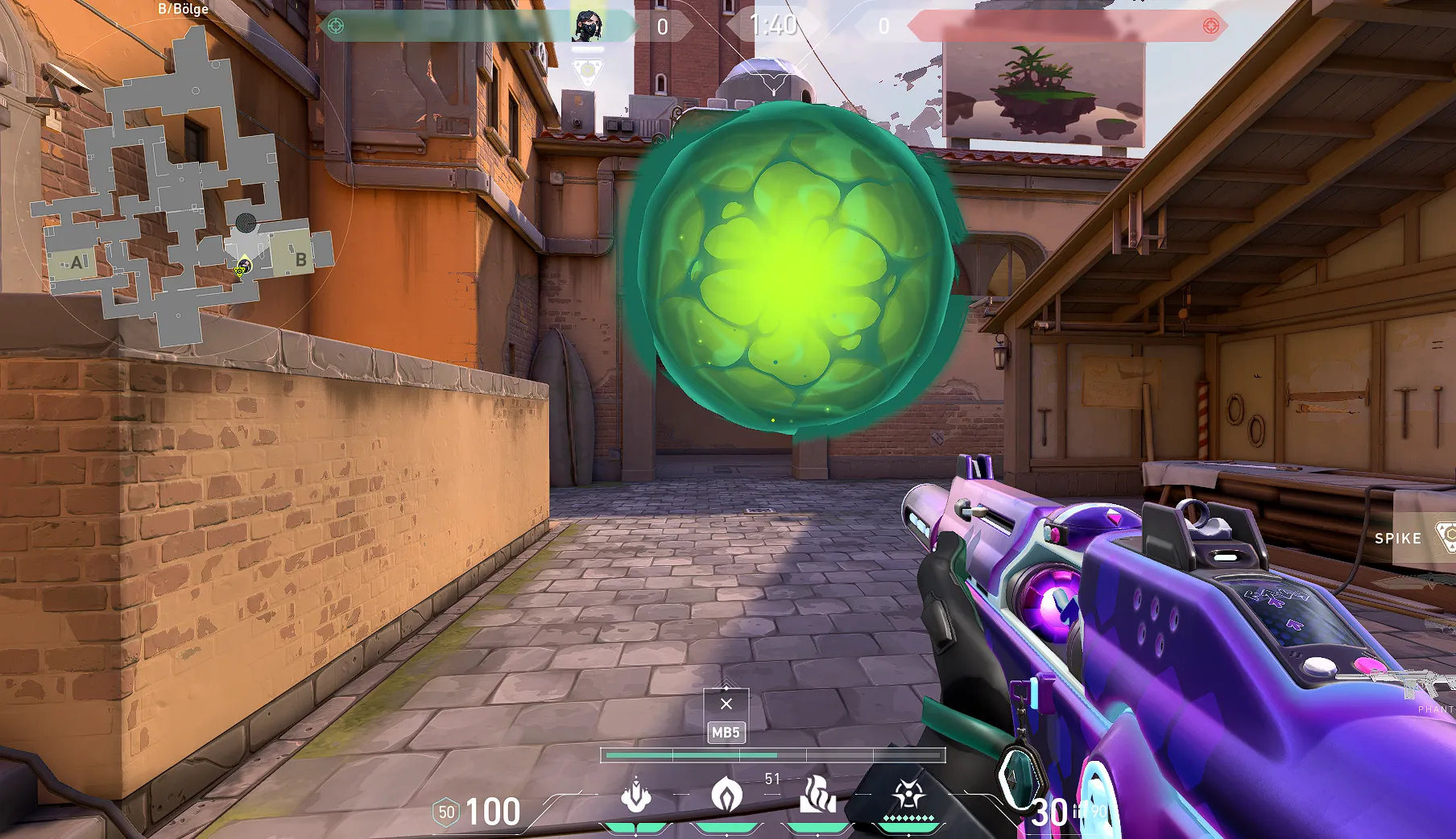 Viper Poison Cloud on Ascent Defense Site B — step 3 of 3: Result