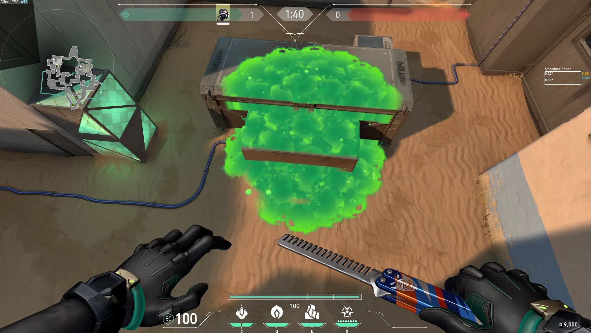 Viper Snake Bite on Bind Defense Site B — step 3 of 3: Result