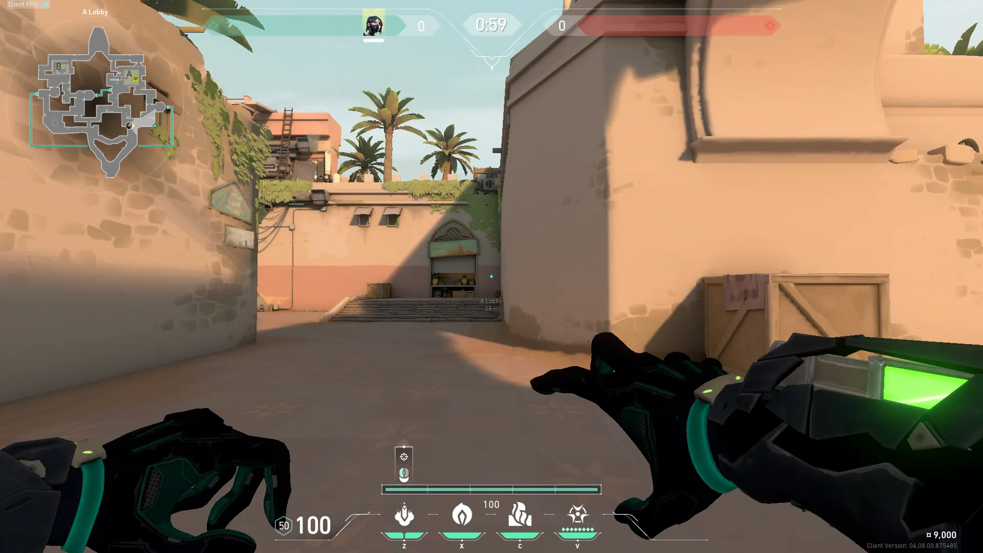 Viper Snake Bite on Bind Attack Site A — step 1 of 3: Position — where to stand