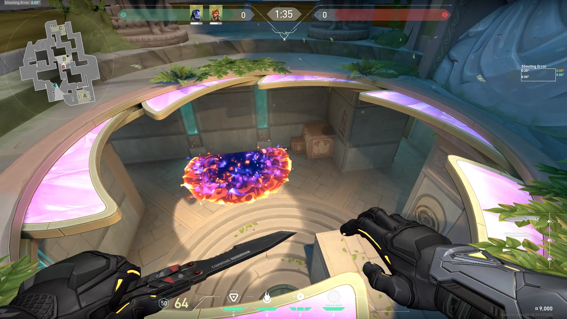 Brimstone Incendiary on Lotus Attack Site B — step 3 of 3: Result