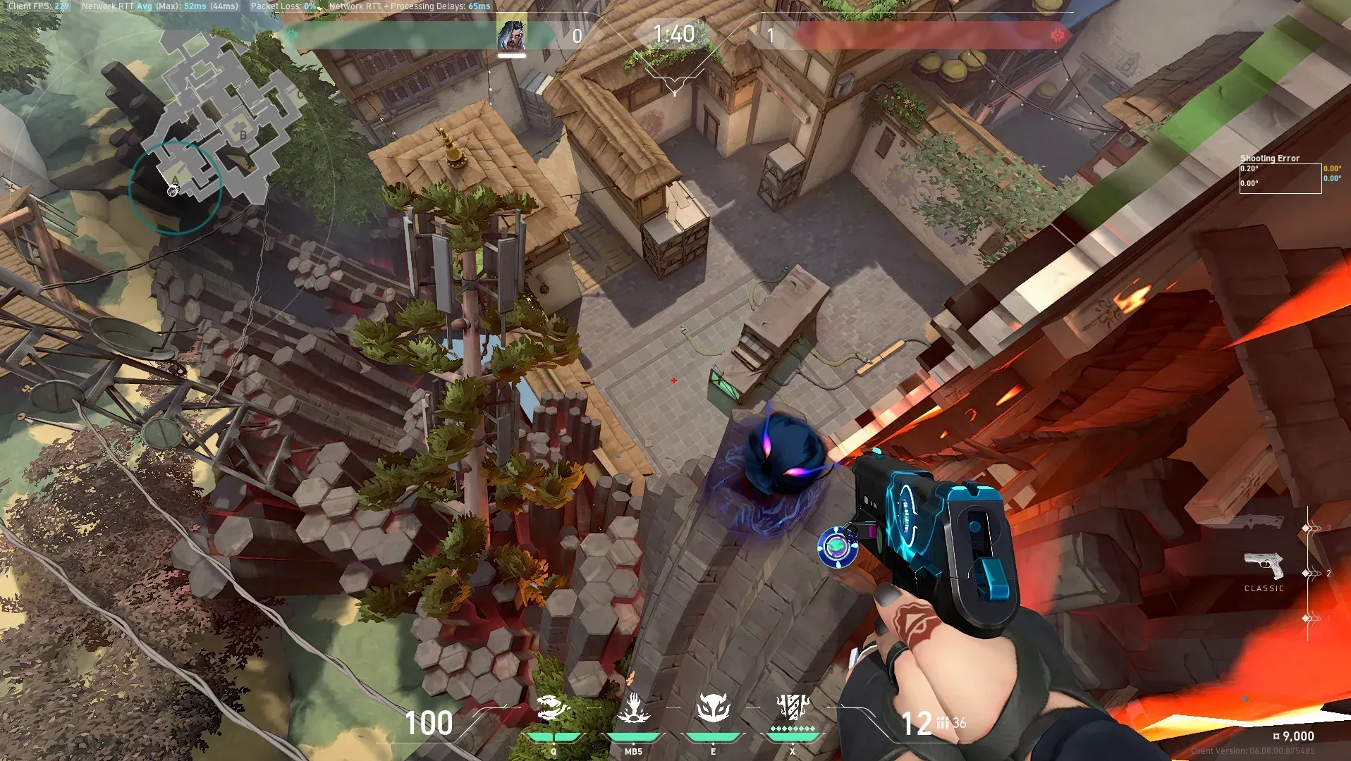Fade Haunt on Haven Defense Site A — step 3 of 3: Result