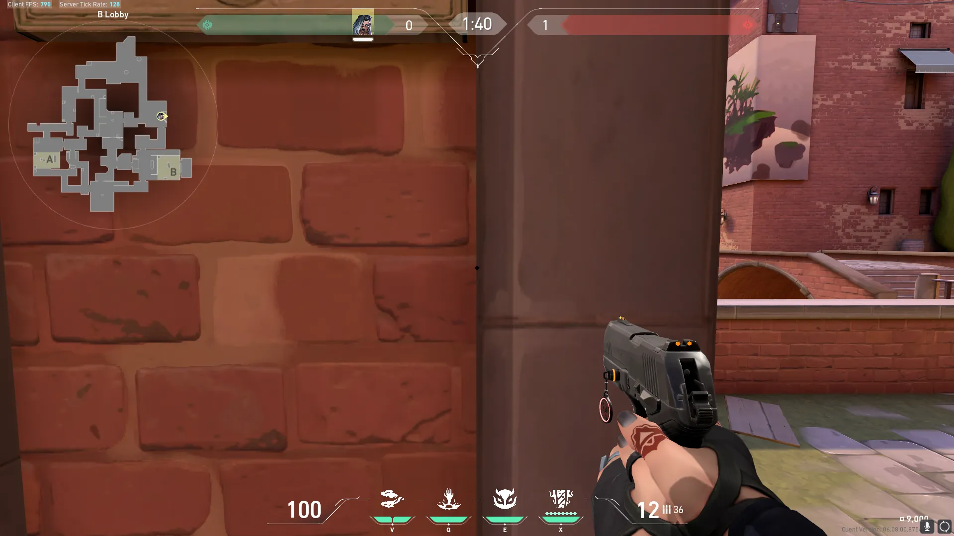 Fade Haunt on Ascent Attack Site B — step 2 of 4: Aim — line up the shot