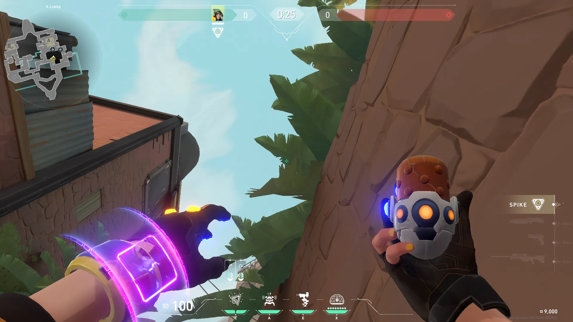 Killjoy Nanoswarm on Bind Attack Site A — step 2 of 3: Aim — line up the shot