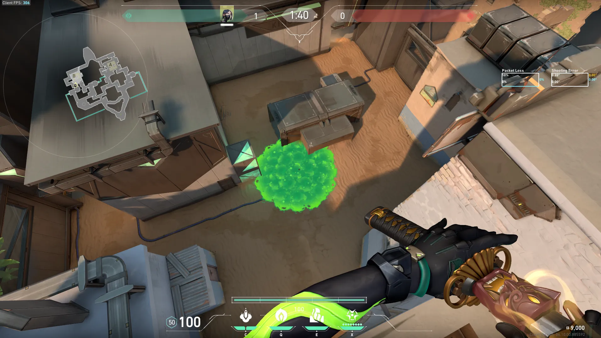 Viper Snake Bite on Bind Attack Site B — step 3 of 3: Result
