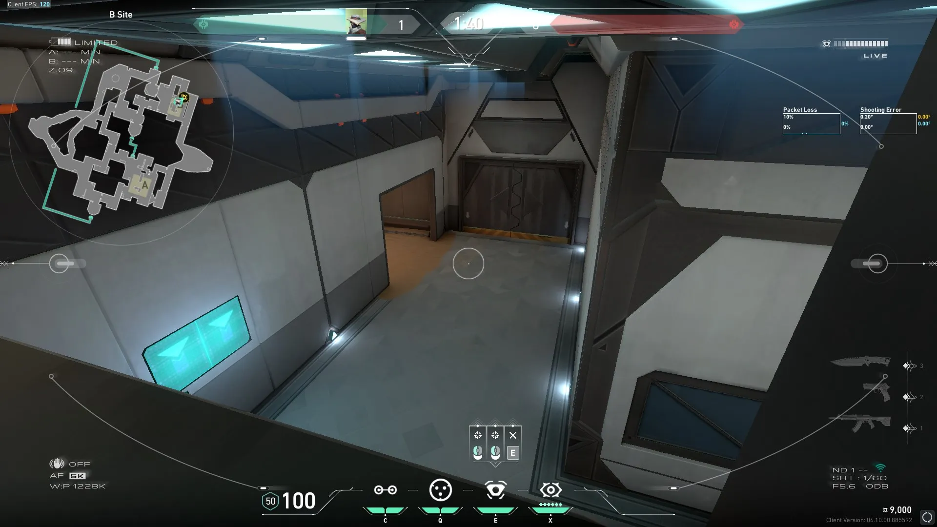 Cypher Spycam on Bind Defense Site B — step 4 of 4: Result