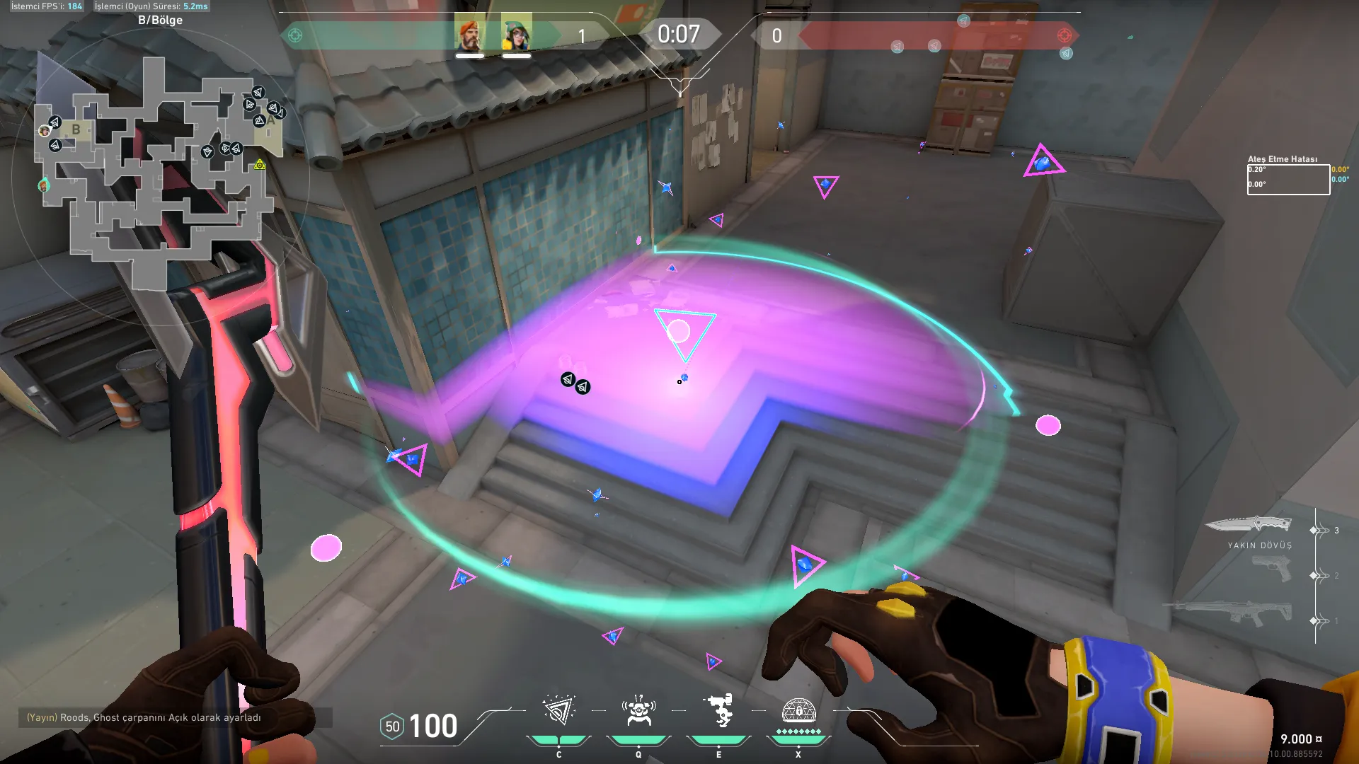Killjoy Nanoswarm on Split Attack Site B — step 4 of 4: Result