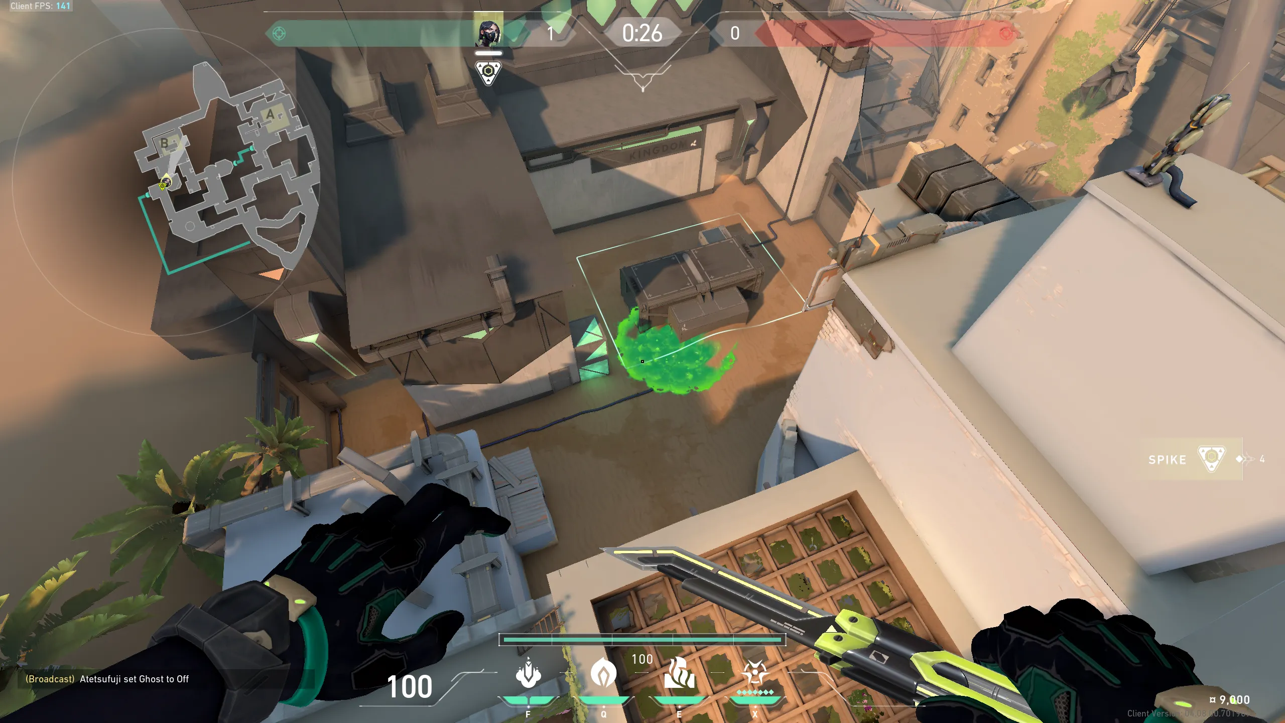 Viper Snake Bite on Bind Attack Site B — step 3 of 3: Result