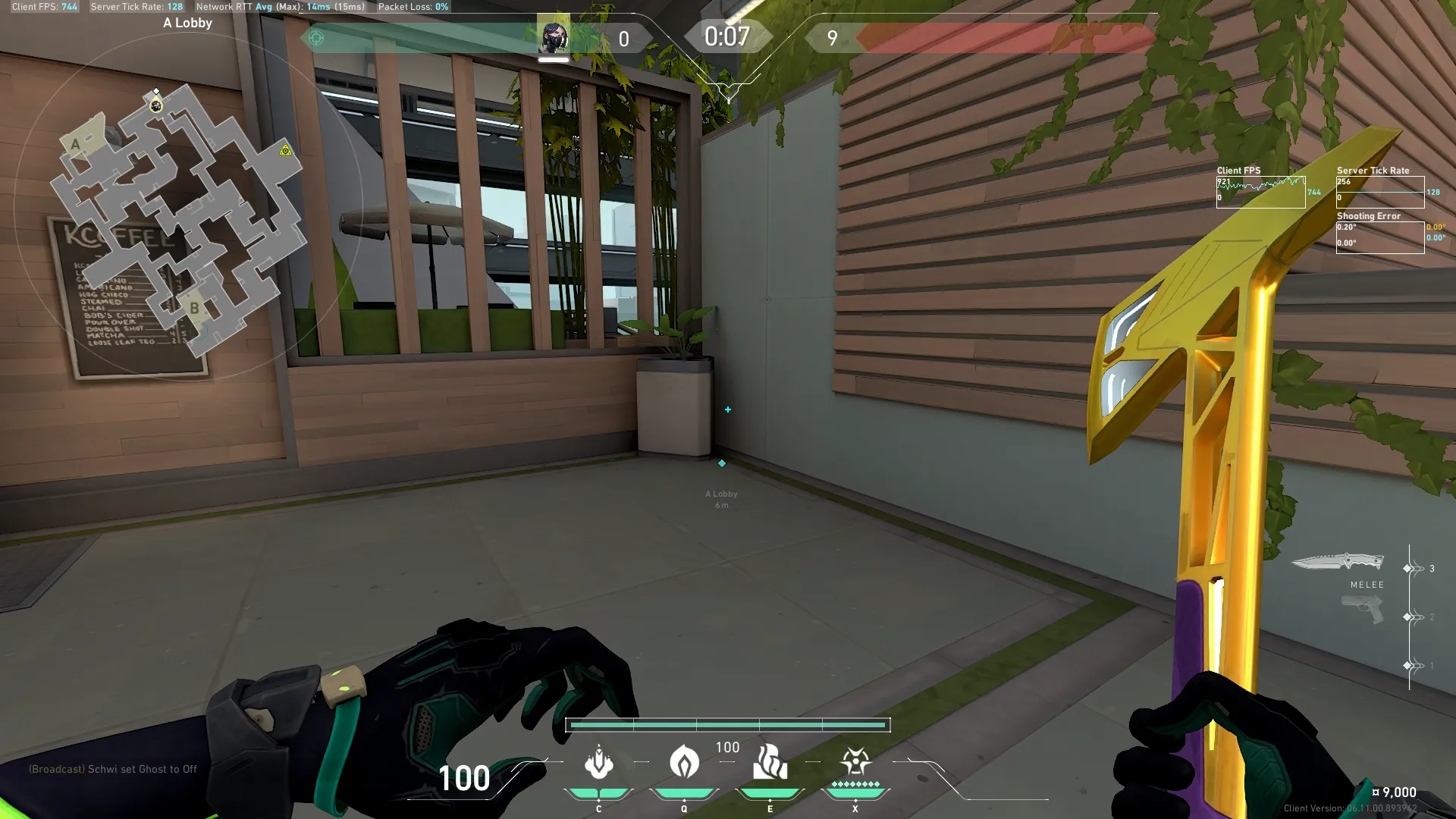 Viper Snake Bite on Split Attack Site A — step 1 of 3: Position — where to stand