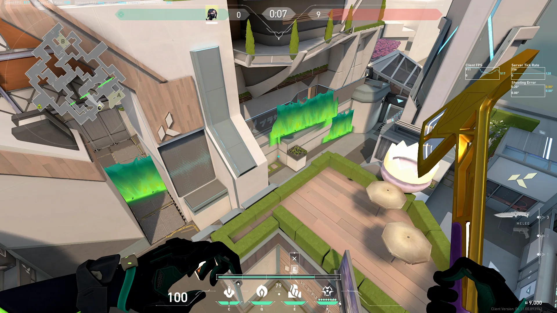 Viper Toxic Screen on Split Attack Site A — step 3 of 3: Result
