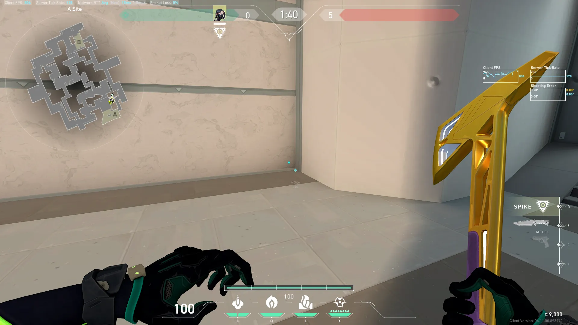 Viper Poison Cloud on Split Defense Site A — step 1 of 3: Position — where to stand