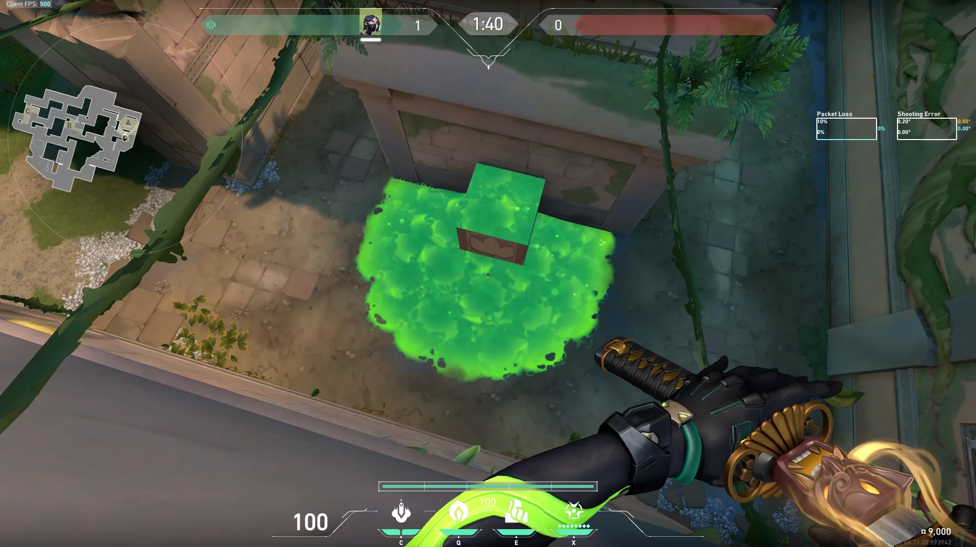 Viper Snake Bite on Lotus Defense Site A — step 3 of 3: Result