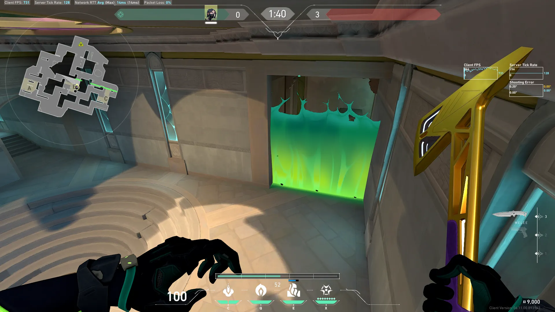 Viper Toxic Screen on Lotus Defense Site B — step 3 of 4: Aim — line up the shot