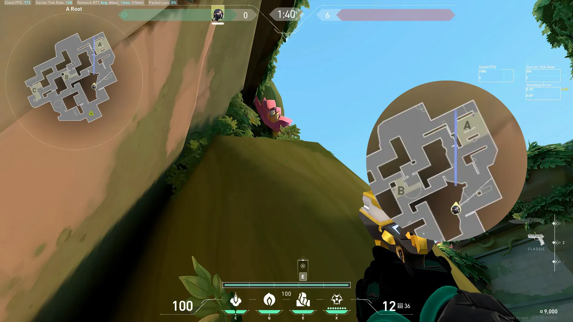 Viper Toxic Screen on Lotus Attack Site A — step 2 of 3: Aim — line up the shot