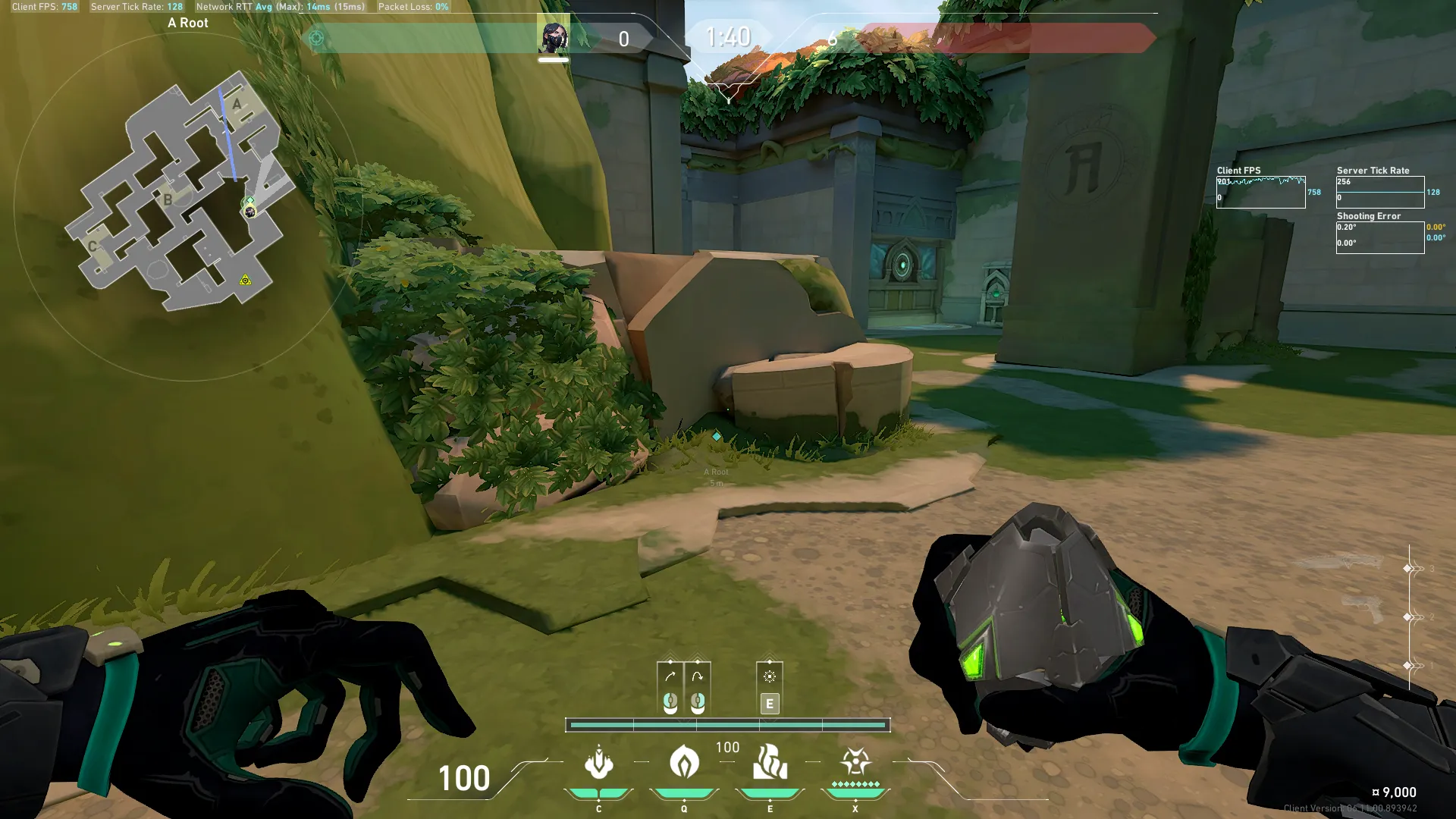 Viper Poison Cloud on Lotus Attack Site A — step 1 of 3: Position — where to stand