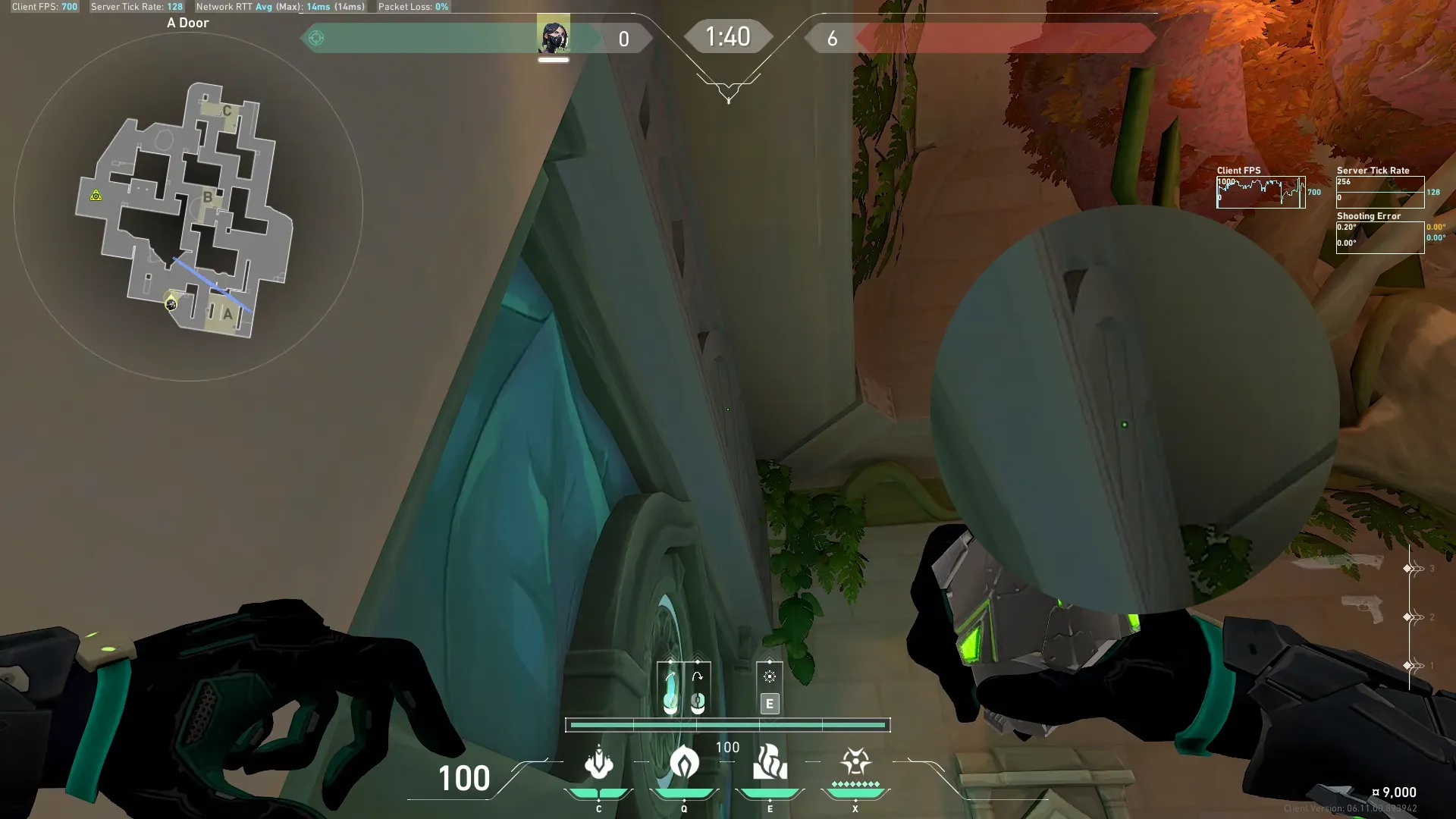 Viper Poison Cloud on Lotus Attack Site A — step 2 of 3: Aim — line up the shot