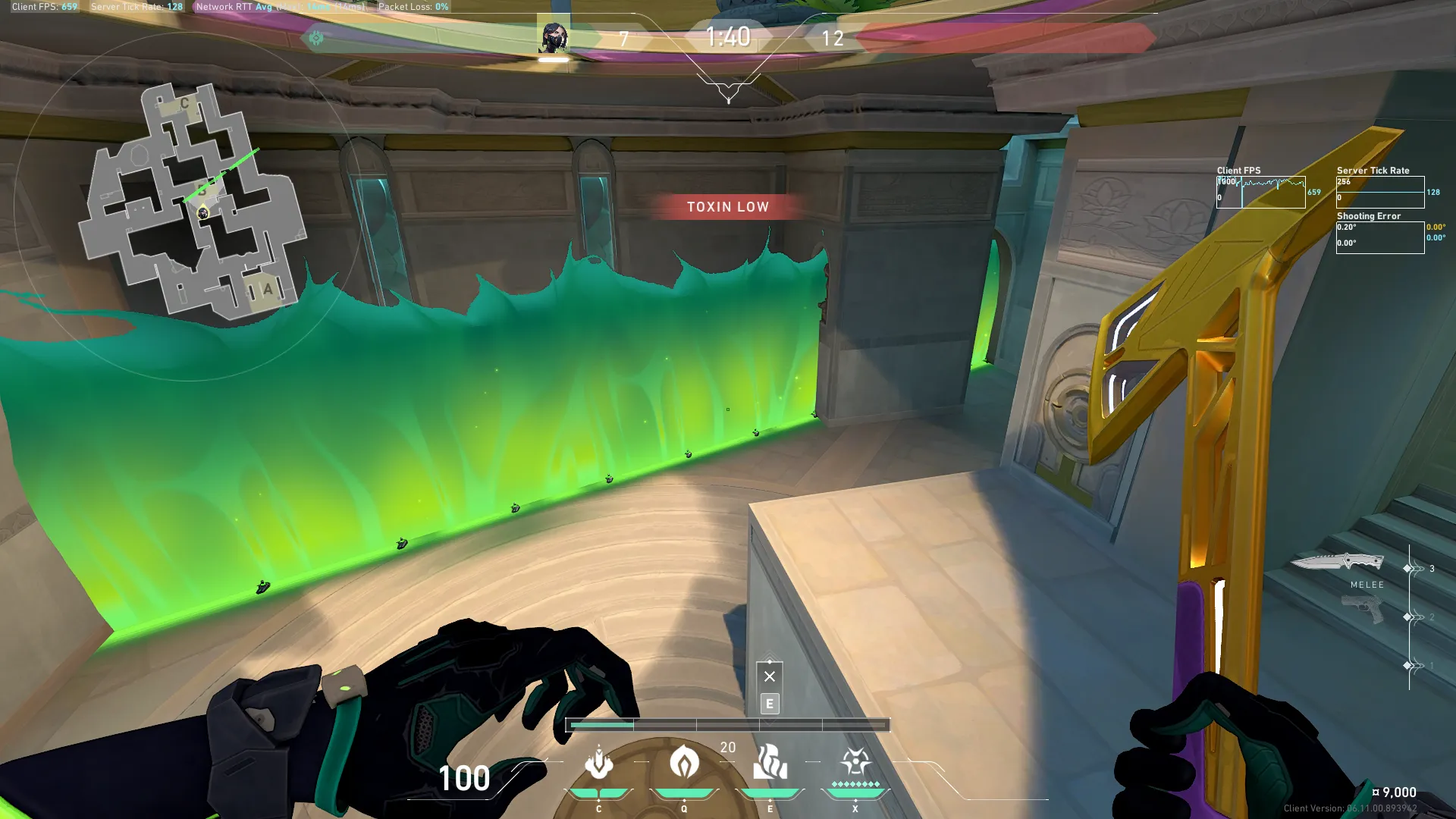 Viper Toxic Screen on Lotus Attack Site C — step 3 of 3: Result