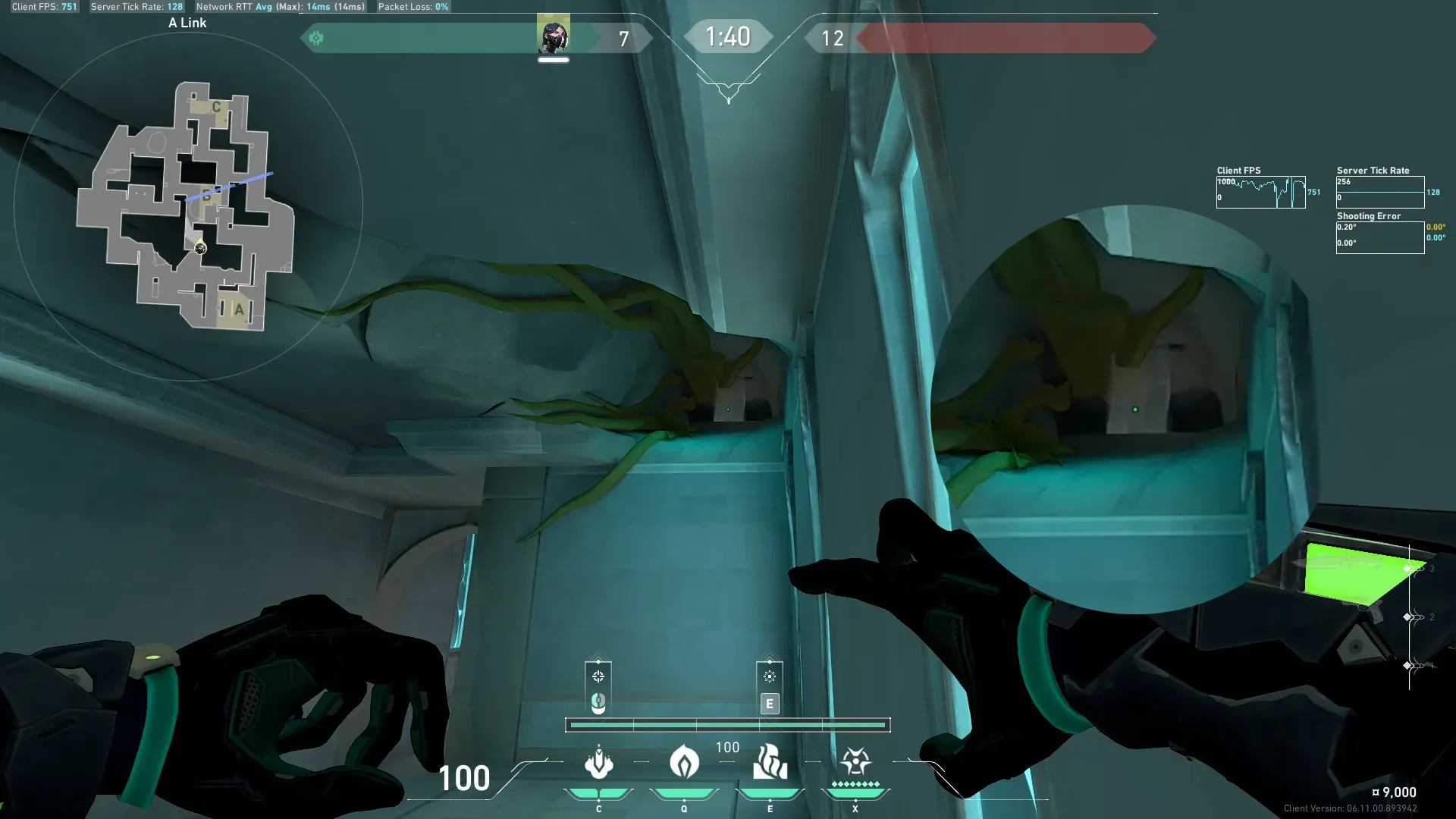 Viper Snake Bite on Lotus Defense Site B — step 2 of 3: Aim — line up the shot