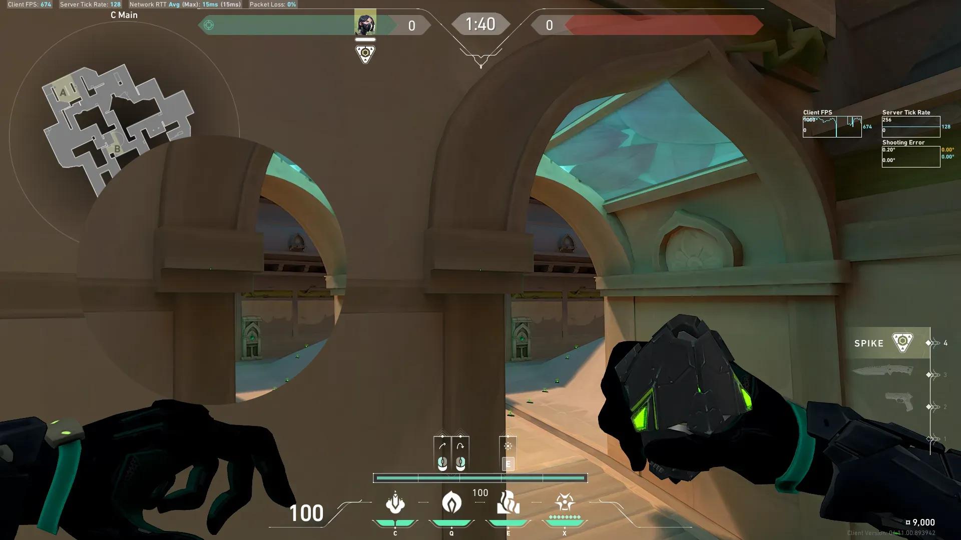 Viper Poison Cloud on Lotus Defense Site C — step 2 of 3: Aim — line up the shot