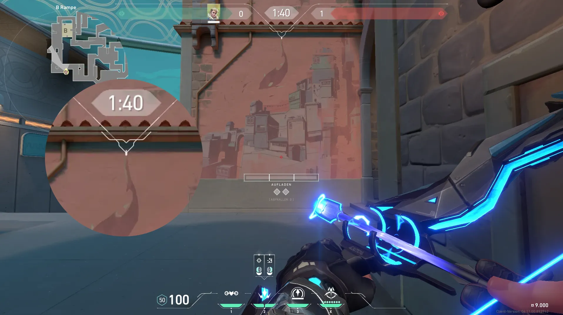 Sova Shock Bolt on Pearl Attack Site B — step 1 of 3: Position — where to stand