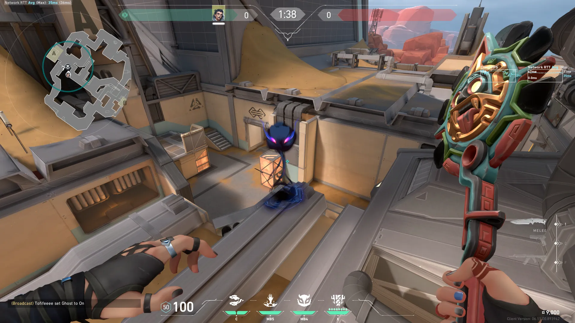 Fade Haunt on Fracture Defense Site A — step 3 of 3: Result
