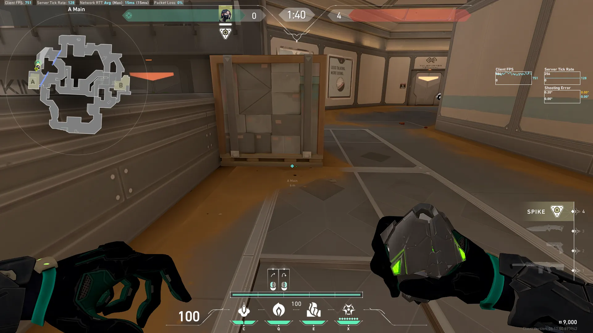 Viper Poison Cloud on Fracture Attack Site A — step 1 of 3: Position — where to stand