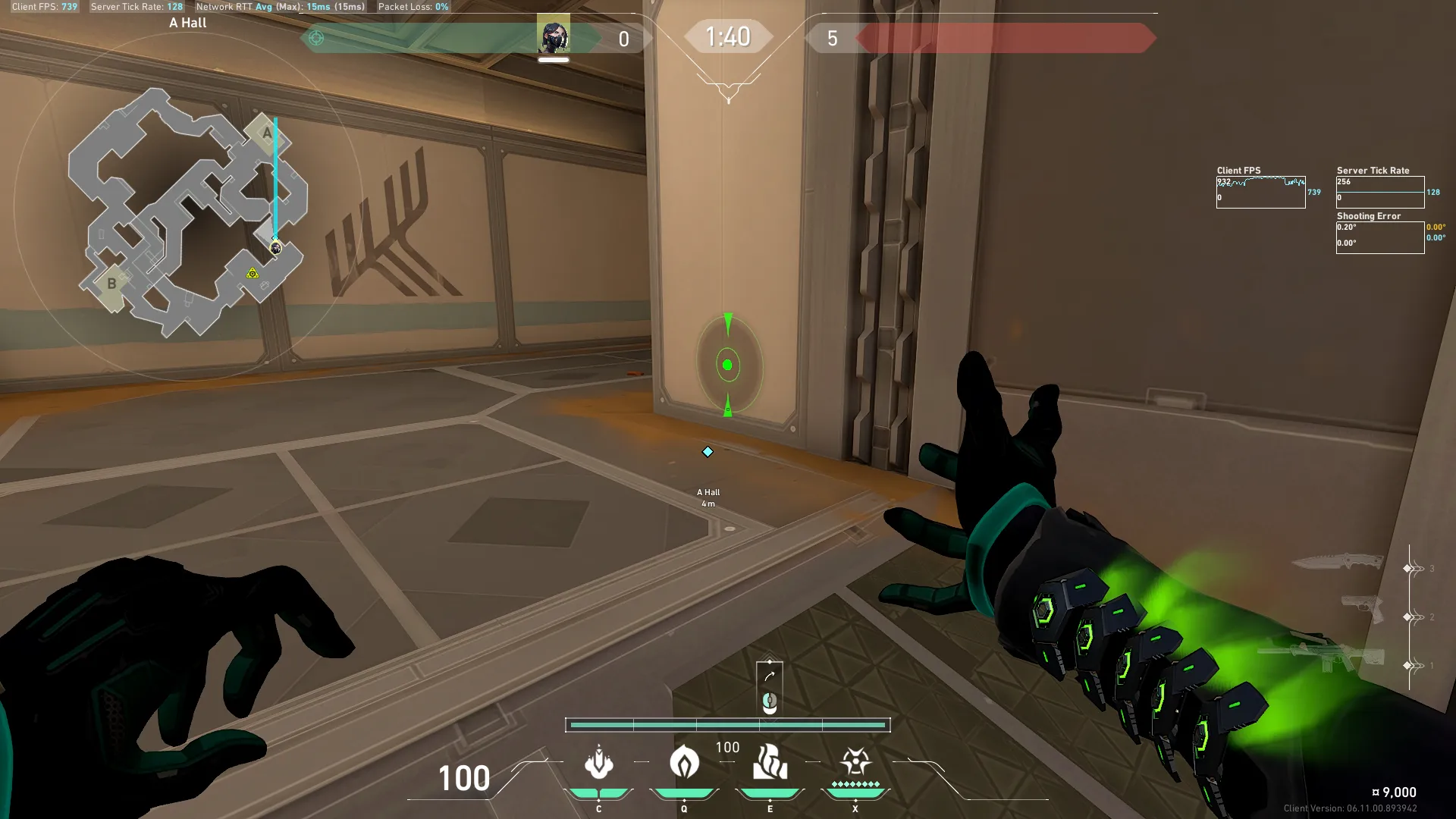 Viper Toxic Screen on Fracture Attack Site A — step 1 of 3: Position — where to stand