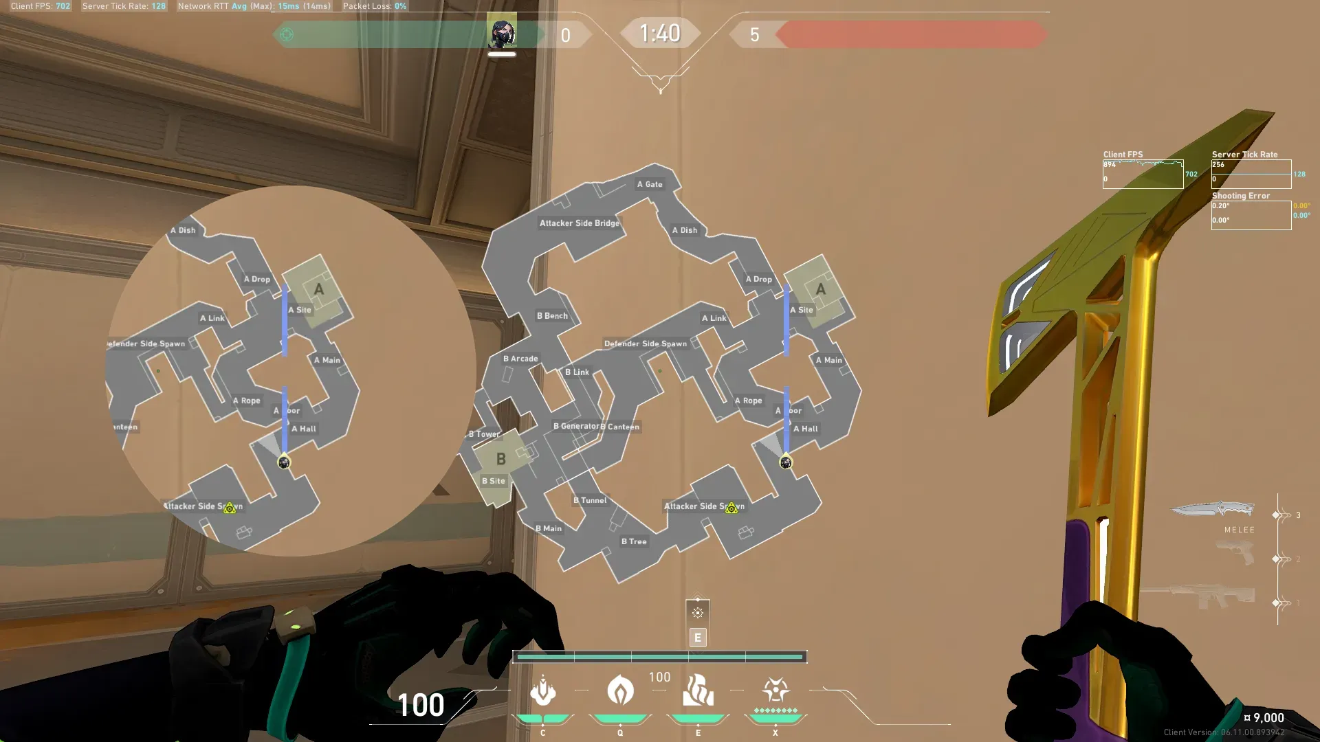 Viper Toxic Screen on Fracture Attack Site A — step 2 of 3: Aim — line up the shot