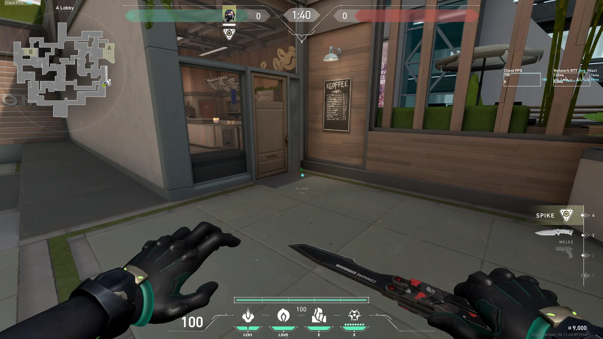 Viper Toxic Screen on Split Attack Site A — step 1 of 4: Position — where to stand