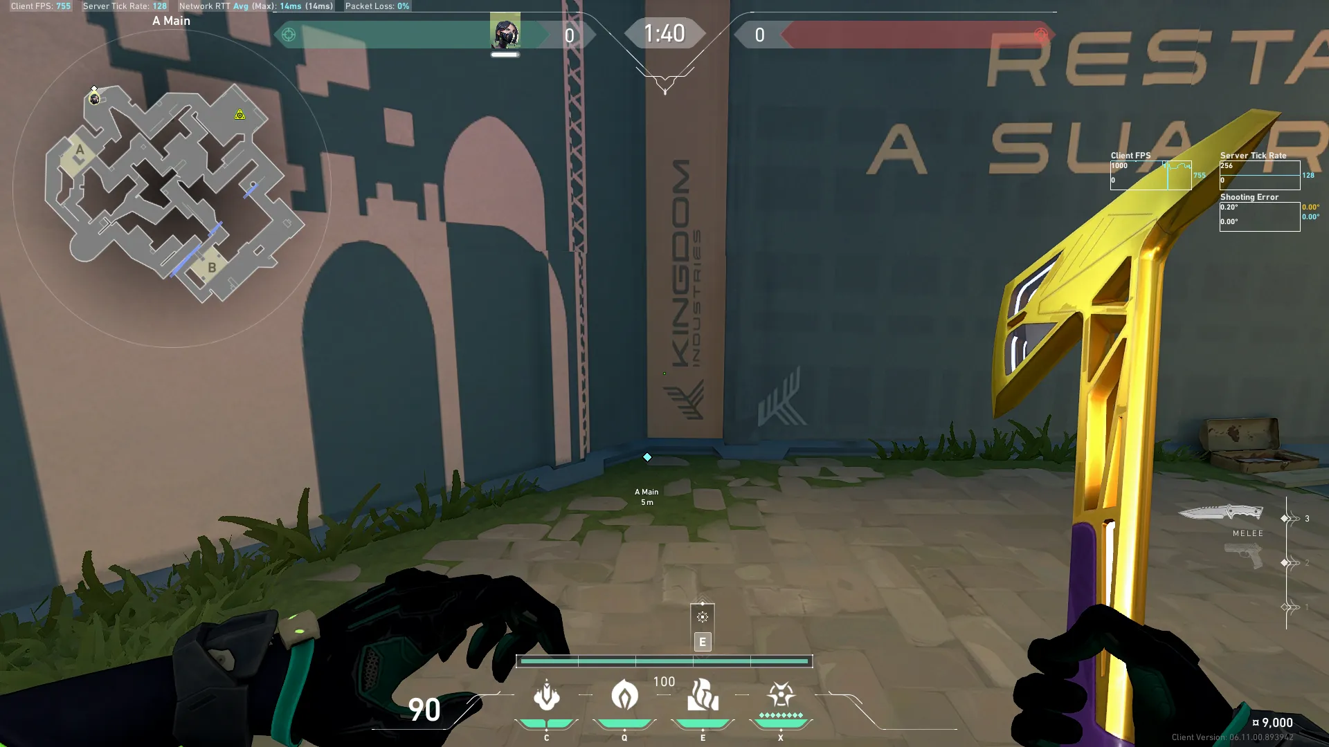Viper Snake Bite on Pearl Attack Site A — step 1 of 4: Position — where to stand