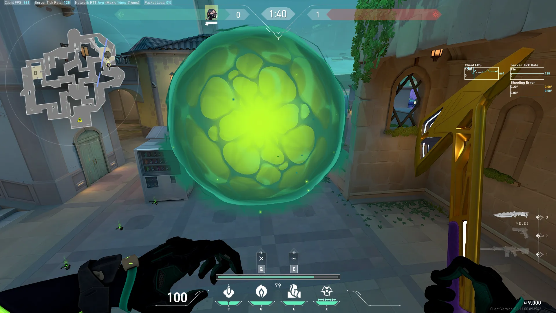 Viper Poison Cloud on Pearl Attack Site A — step 3 of 3: Result