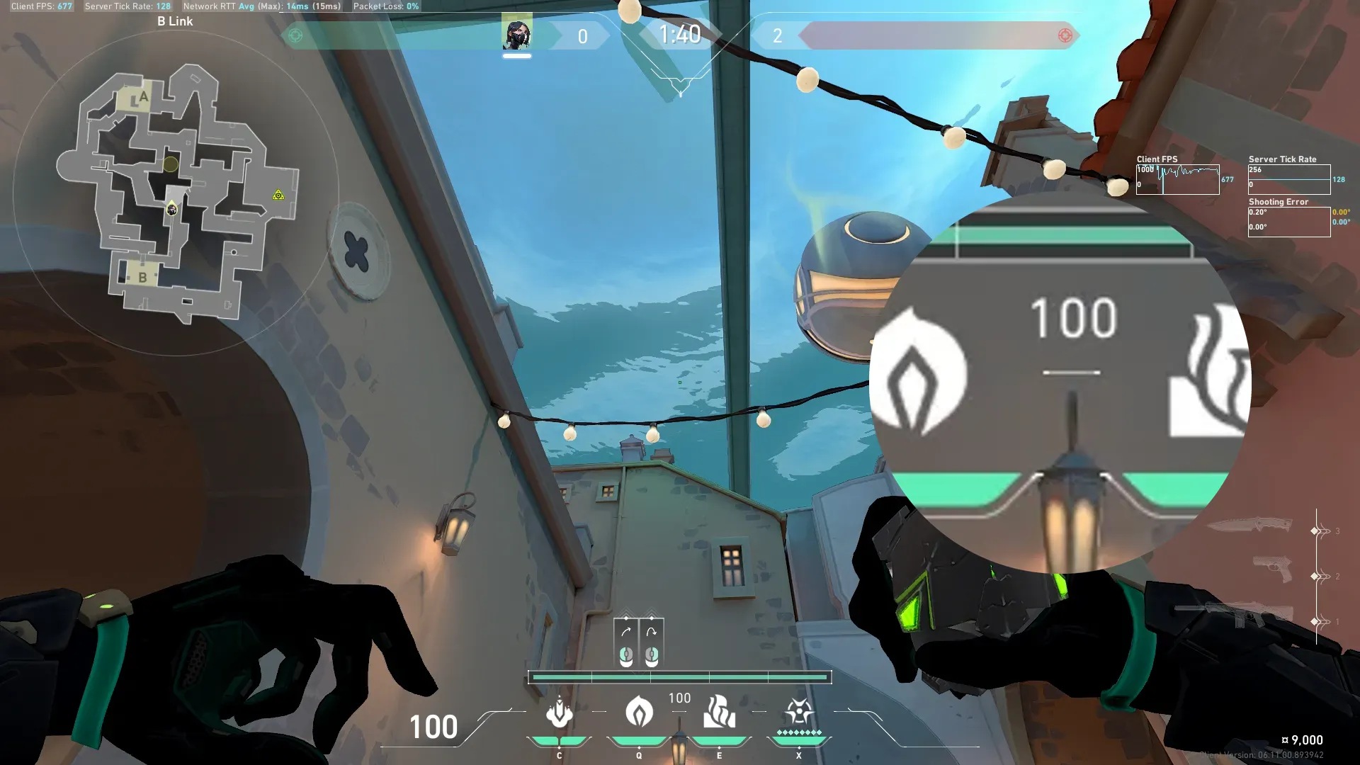 Viper Snake Bite on Pearl Defense Site A — step 2 of 3: Aim — line up the shot