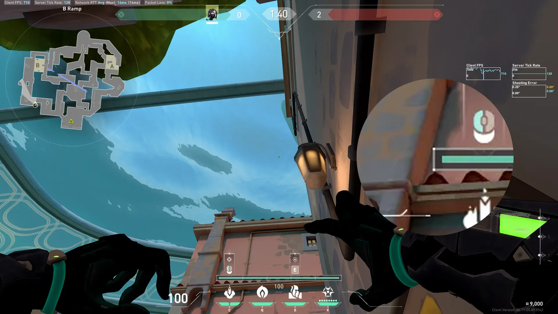 Viper Snake Bite on Pearl Attack Site B — step 2 of 4: Aim — line up the shot
