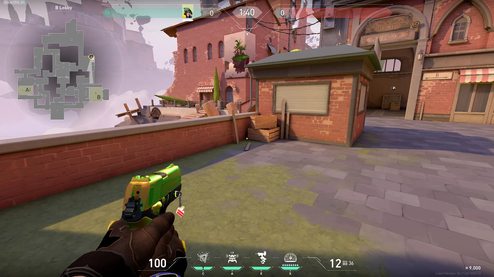 Killjoy Nanoswarm on Ascent Attack Site B — step 1 of 3: Position — where to stand